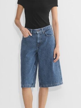 Aritzia Wilfred Publicity Below-Knee Denim Short